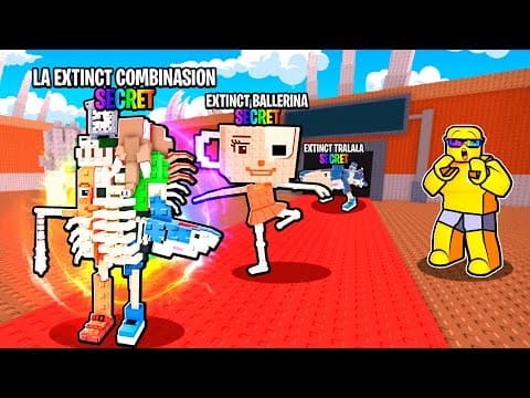 Making RAINBOW Extinct La Grande Combinasion in Steal a Brainrot