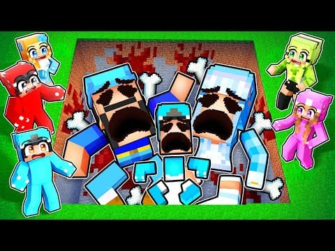Omz FOUND SCARY BURIED OMZ FAMILY BODY In Minecraft!