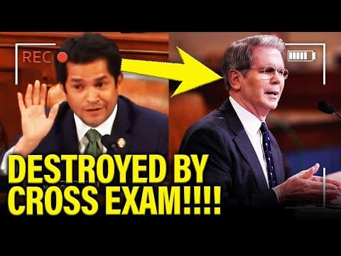 GOP Witnesses LOSE CONTROL under CROSS EXAM at HEARING