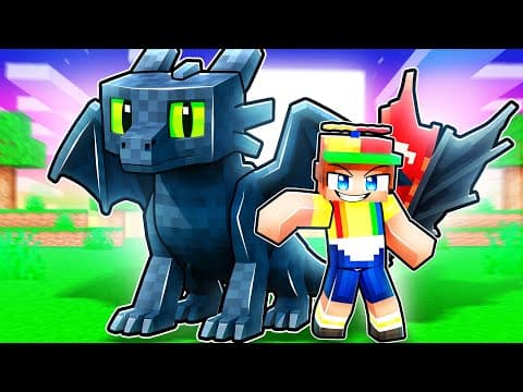 Johnny Trains a DRAGON in Minecraft!
