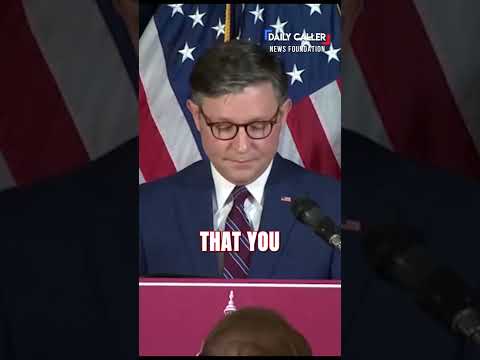 Mike Johnson REACTS to Maxine Waters: "I don't even know how to comment on Maxine Waters anymore."
