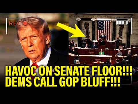 🚨All HAVOC BREAKS LOOSE in SENATE as Trump BLUFF IS CALLED