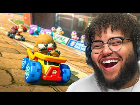 42 MINUTES OF SUFFERING IN MARIO KART WORLDS