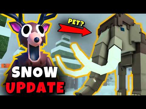 SNOW UPDATE in 99 Nights in the Forest! New Weapons!