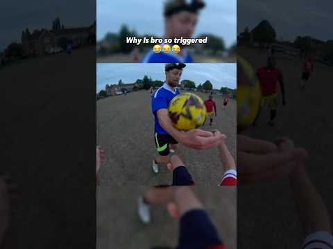 He was just having a bad day 😂 #football #soccer #grassrootsfootball #sundayleague #footballshorts