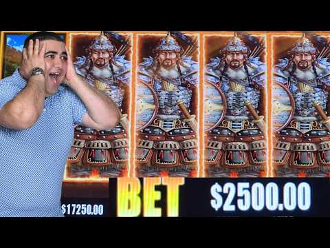 $2,500 Max Bet LIFE-CHANGING JACKPOT! 💰😱 UNREAL WIN!