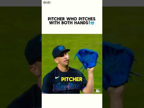 He's The Only Pitcher Who Can Pitch With Both Hands!