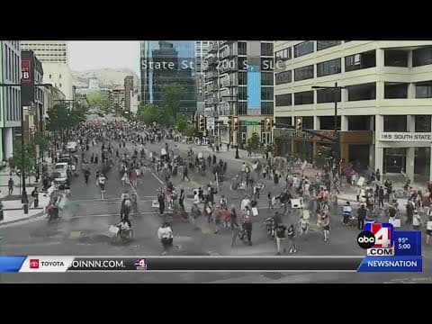 Attendees describe moment of shooting at SLC "No Kings" protest