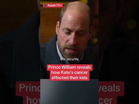 Prince William shares how his children dealt with Kate Middleton's cancer diagnosis #themirror #news