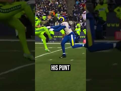 An NFL Punter Did WHAT???🤯 #shorts
