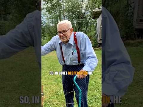 85 Year Old’s Mower Was Stolen So He Posted a Yard Sign, Then a Stranger Knocked on His Door