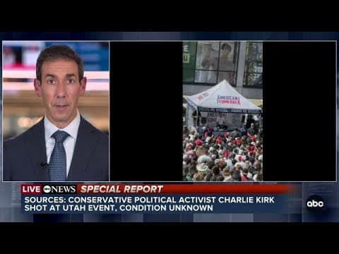 Charlie Kirk shooting: Witness says man yelled: "I'd do it again!" after shooting