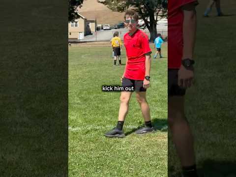 Day As A Soccer Referee ⚽️🫱