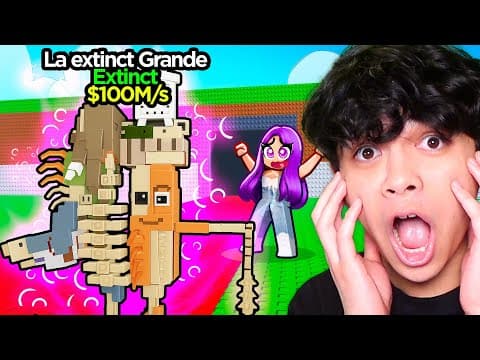 Giving My Crush 0.01% EXTINCT SECRET Brainrots..