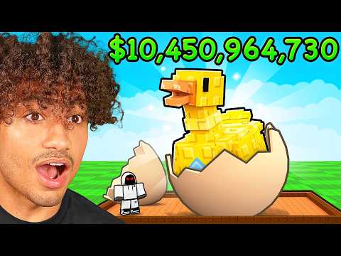 Spending $8,492,739 For The GOLDEN GOOSE In Grow A Garden..
