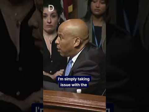 Sen. Booker (D-NJ): I Am Sick and Tired of this Kind of Heated Partisan Rhetoric