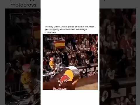 One of the most jaw dropping tricks in freestyle motorcross
