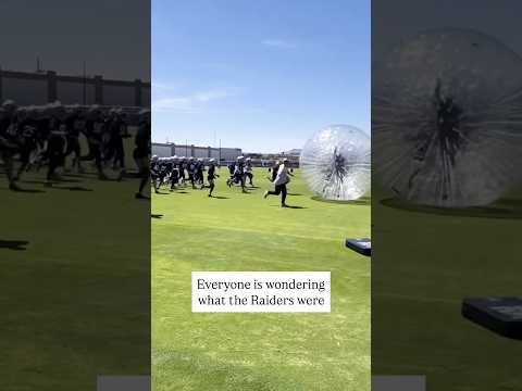 The Raiders have a special Patrick Mahomes drill! #shorts #nfl #raiders #chiefs