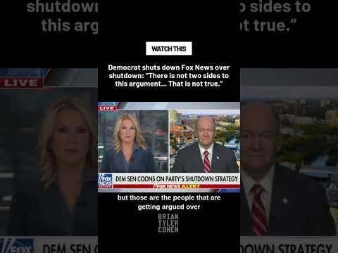 Dem shuts down Fox News over shutdown: "There isn't two sides to this argument. That isn't true."
