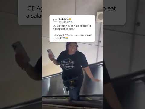 ICE Agent ROASTS DC Leftist