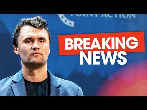 Live Breaking News: Charlie Kirk Assassinated at 31