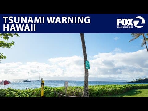 LIVE CAMERA: Tsunami warning in Hawaii | KTVU