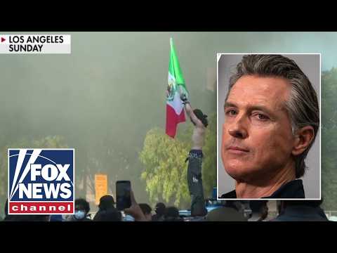 'The Big Riot Lie': Newsom under fire